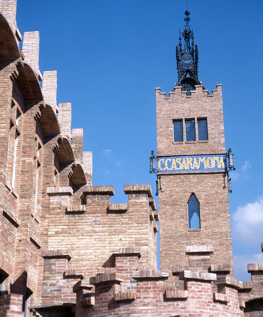 Caixaforum, Fabrica Casarramona by Puig i Cadafalch. Barcelona. Spain