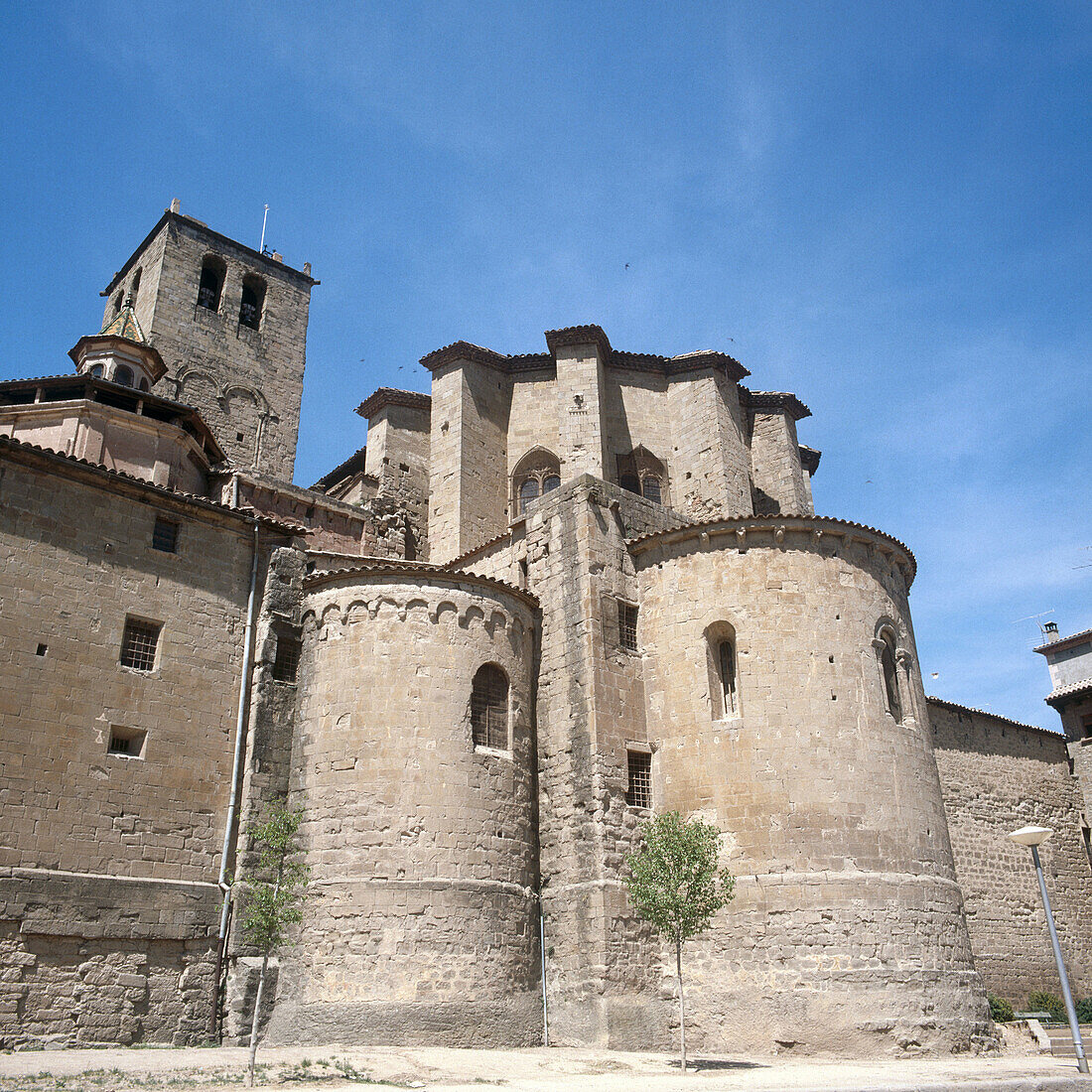 Cathedral (12th century). Solsona. Lleida province. Spain