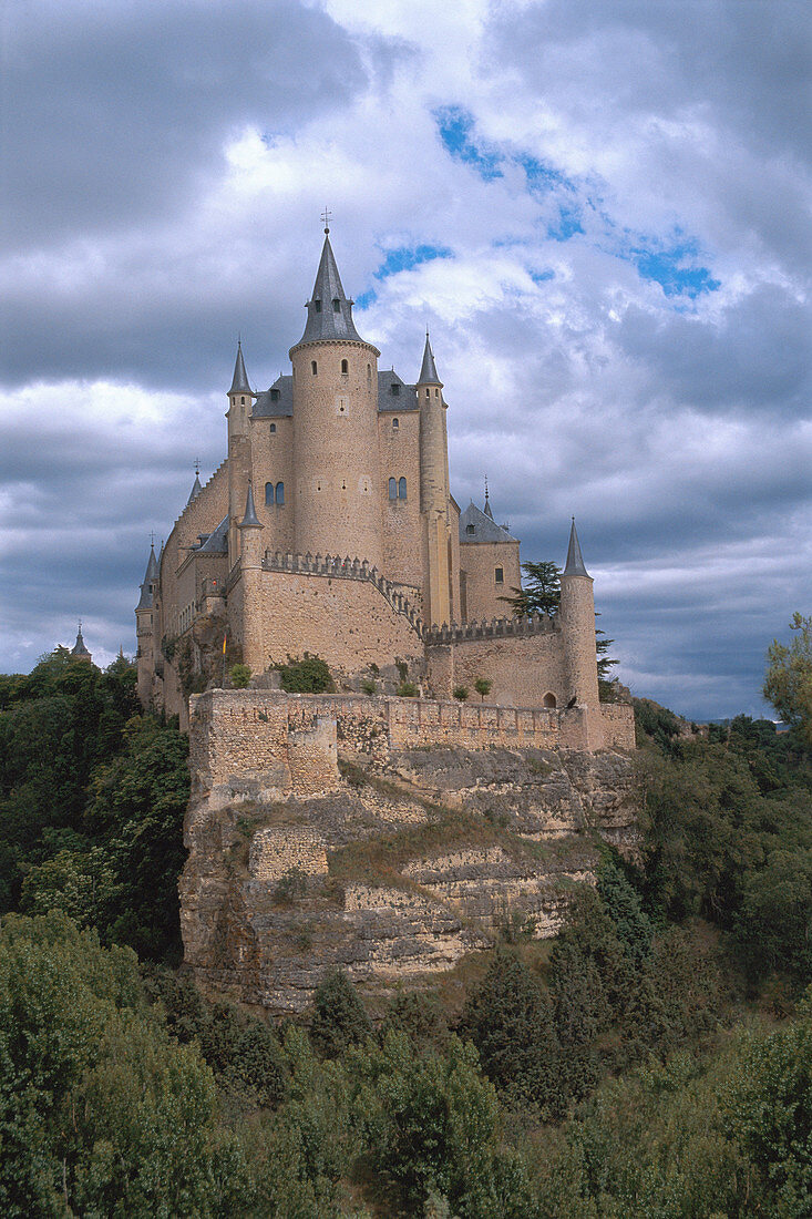 Alcázar, medieval fortress. Segovia. Spain