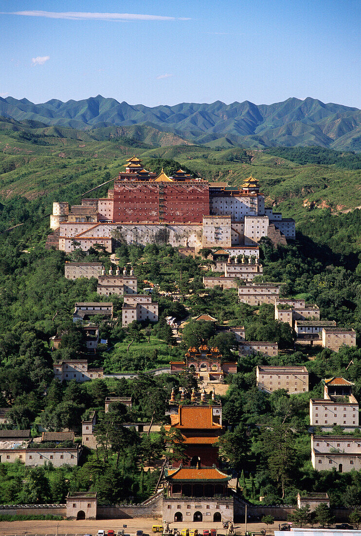 Lesser Potala, one of the outer temples. Chengde. Hebei province. China