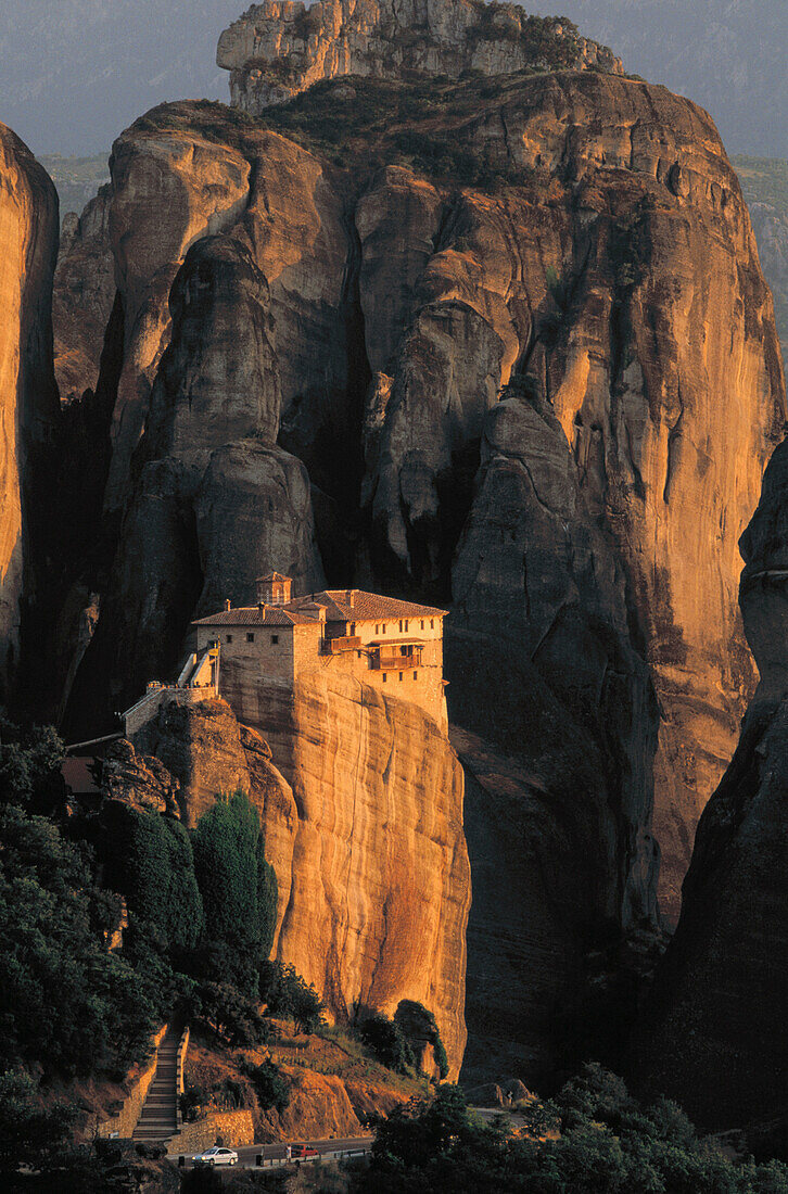 Roussanou monastery. Meteora. Greece