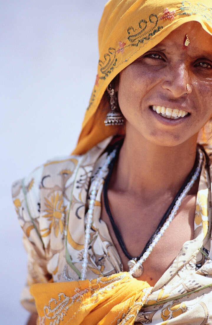Hindu woman. Pushkar. India