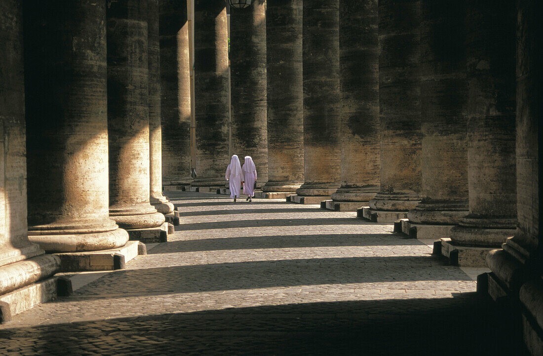 Nuns. St. Peter s. Vatican City. Rome. Italy