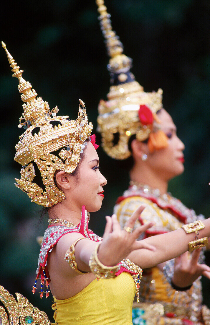 Traditional Thai dance. Bangkok. Thailand