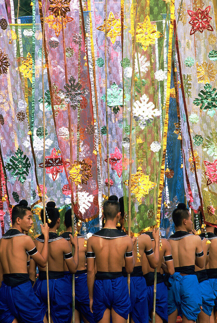 Loy Krathong Festival. Sukhothai Ancient Capital. Northern Thailand