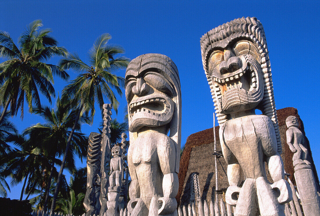 Pu uhonua o Honaunau National Historical Park. Hawaii. USA