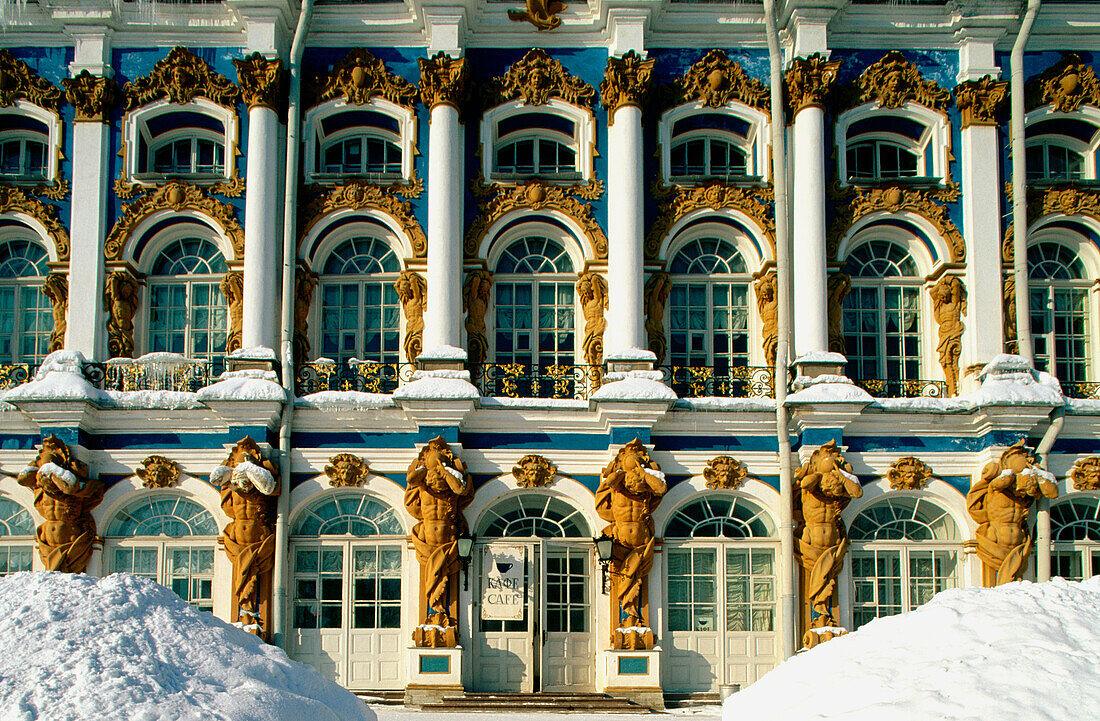 Catherine Palace. Pushkin. Near St. Petersburg. Russia