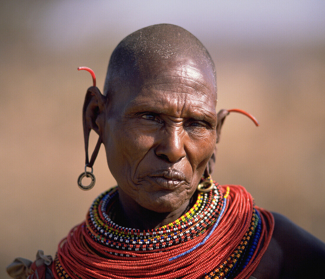 Samburu woman. Kenya