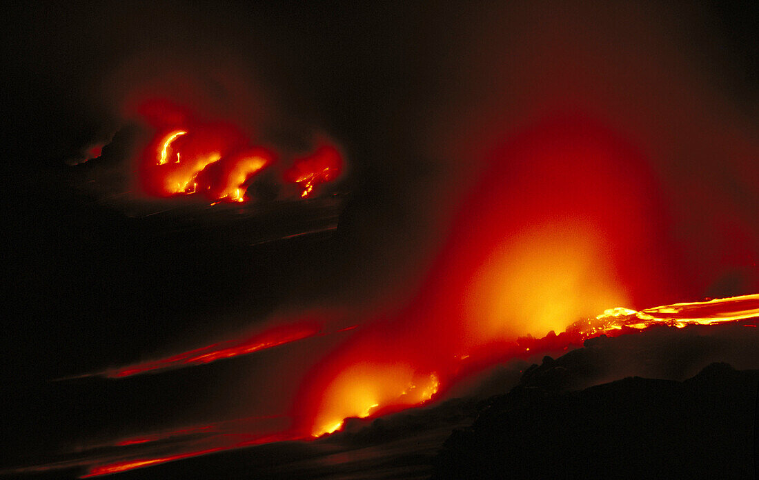Kilauea Volcano. Hawaii. USA