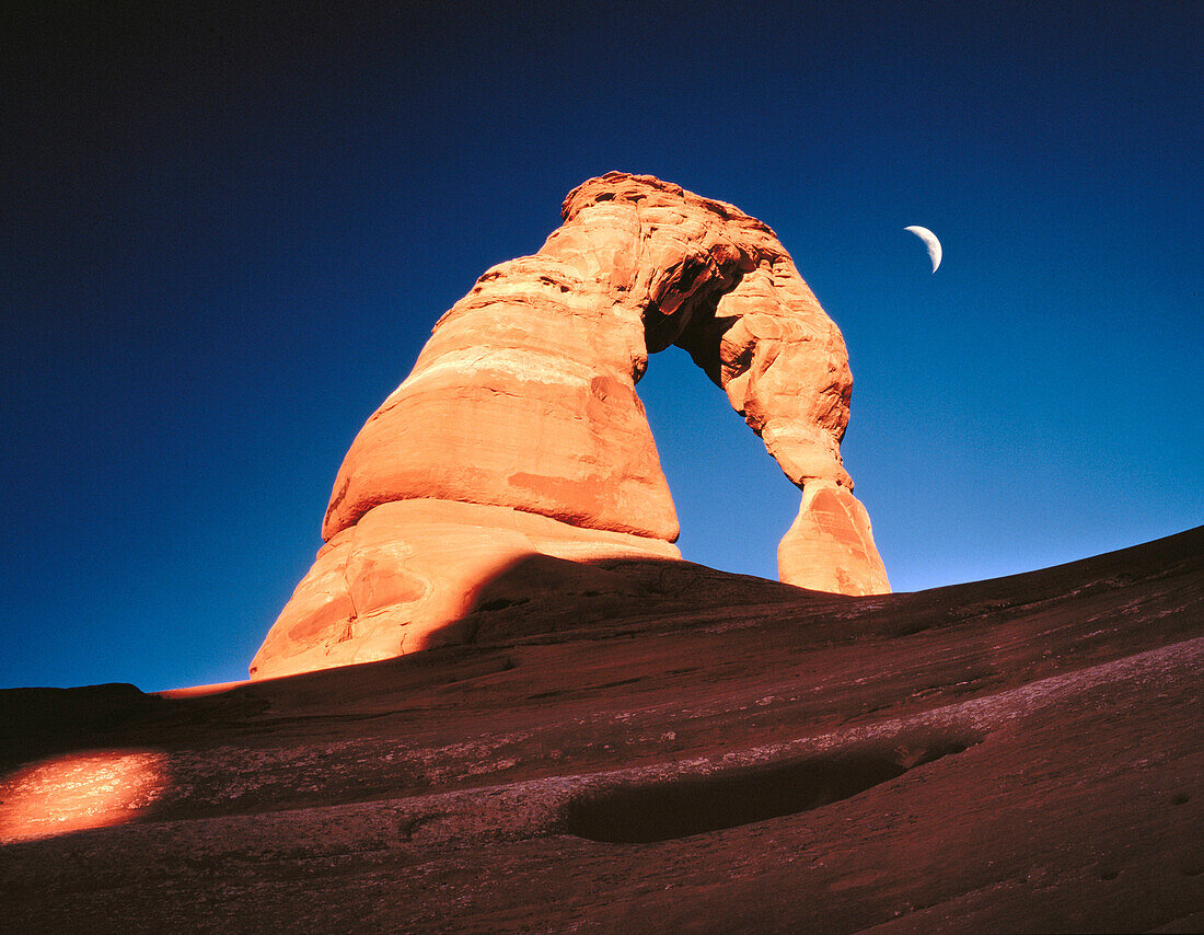 Delicate Arch. Arches National Park. Utah. USA