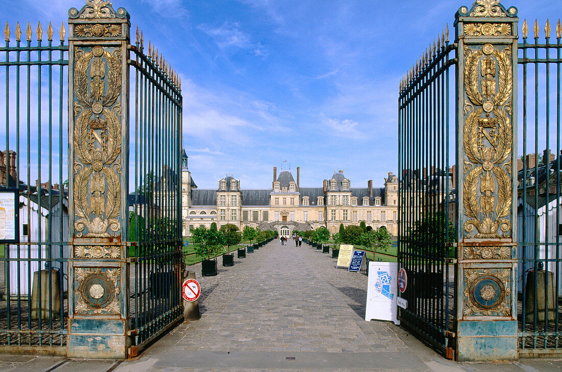 Château de Fontainebleau. Île-de-France. France