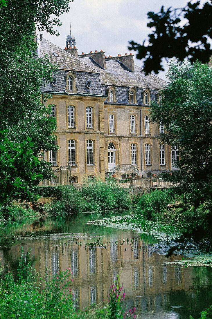Château de Pange. Moselle. Lorraine. France