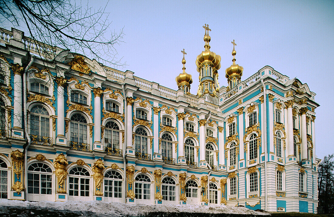 Catherine Palace, Pushkin. St. Petersburg. Russia