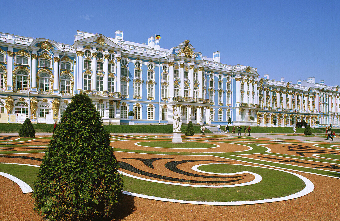 Catherine Palace, Pushkin (Tsarskoye Selo). St. Petersburg. Russia