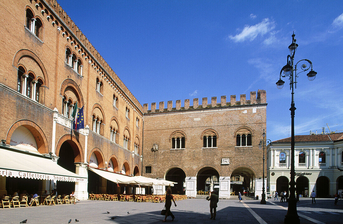 Palazzo dei Trecento in Piazza dei Signori. Treviso. Veneto, Italy