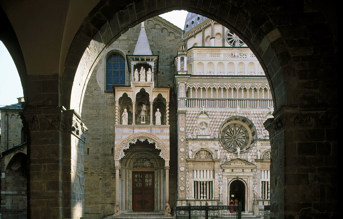 Church Santa María Maggiore in Bergamo. Lombardy, Italy