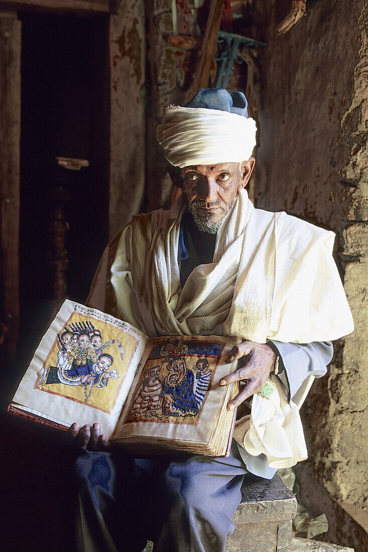 Manuscripts. Church. Yeha. Ethiopia.