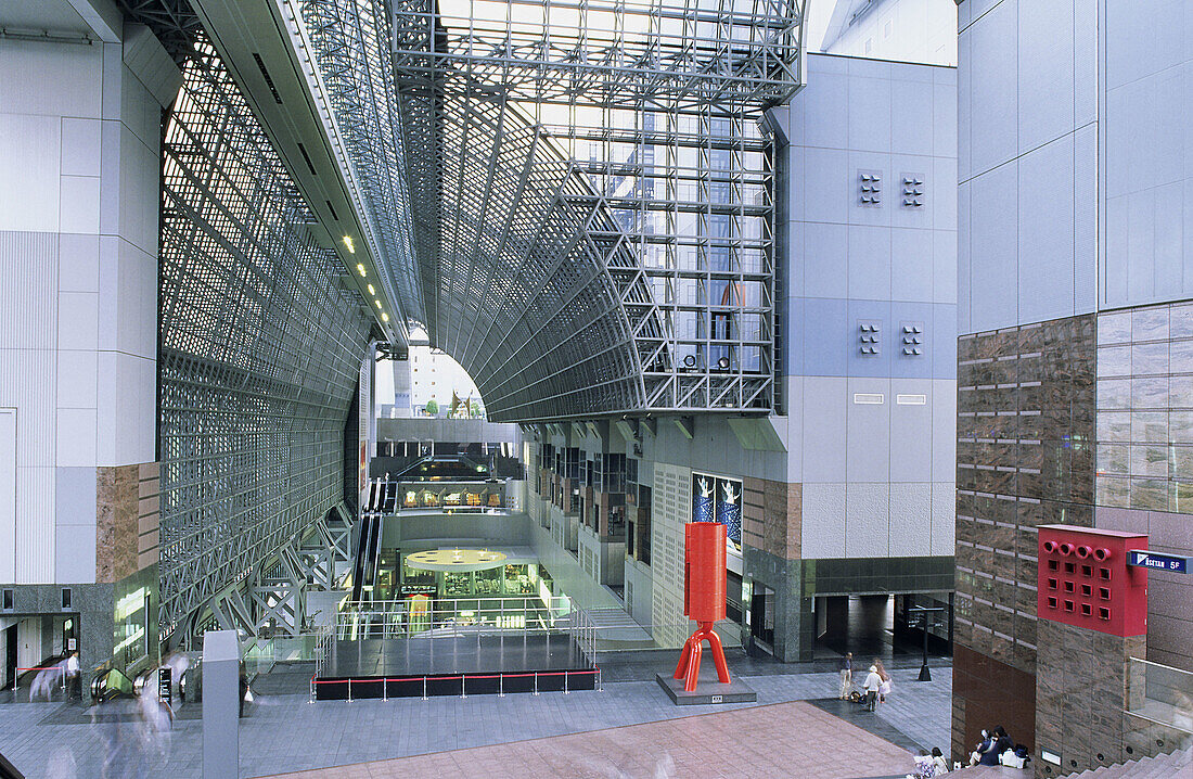 Kyoto Station. Kyoto. Kansai. Japan.