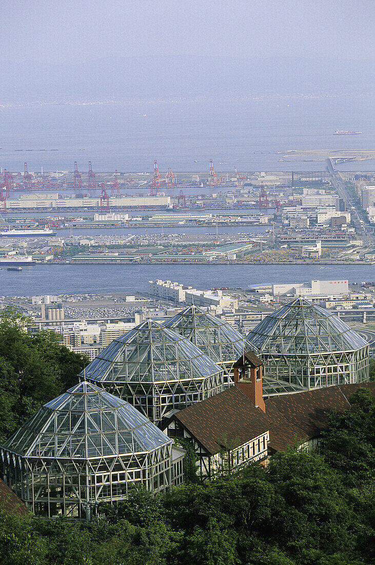 Nunobiki Herb Park. Kobe. Kansai. Japan.