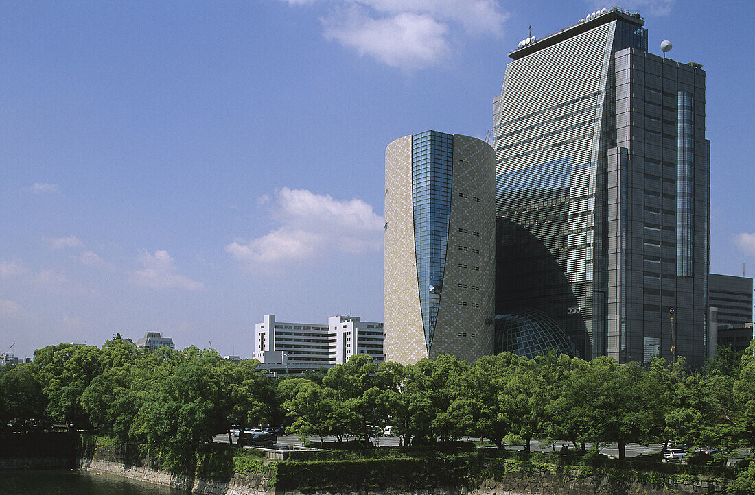 NHK and Osaka Museum of History. Osaka. Kansai. Japan.