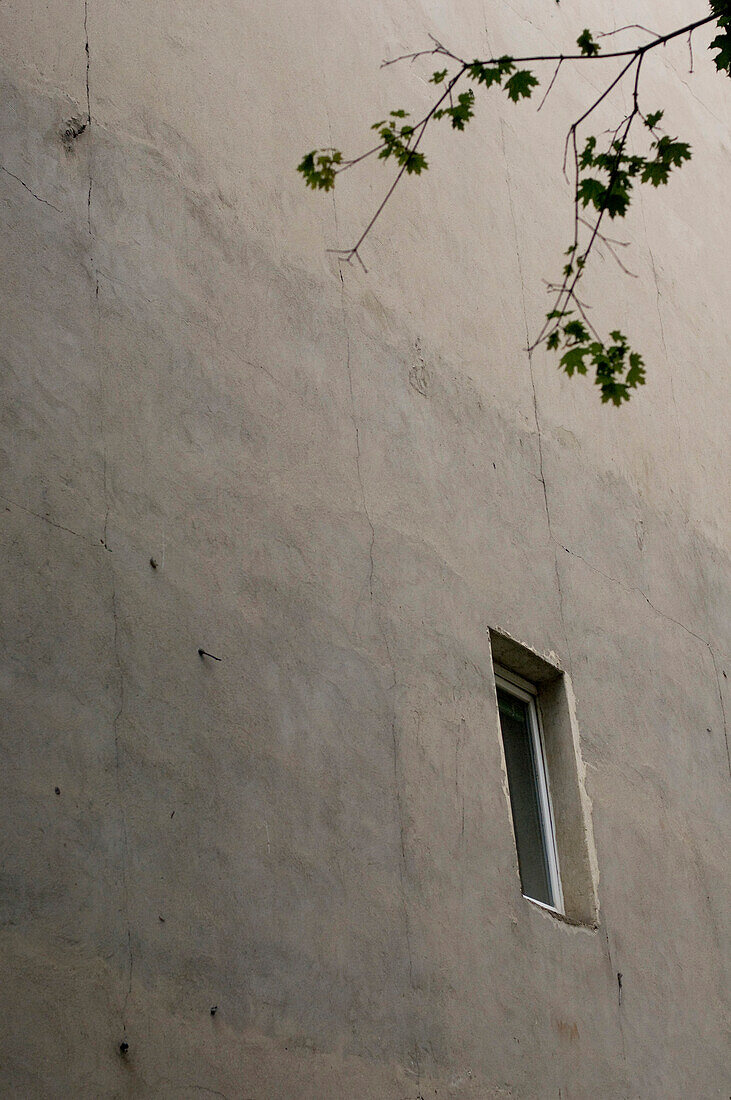 Graue Betonwand, Hauswand, Wand, Berlin, Deutschland