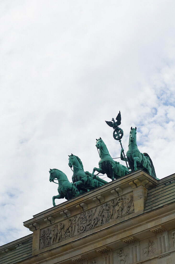 Quadriga vom Brandenburger Tor, Berlin, Deutschland