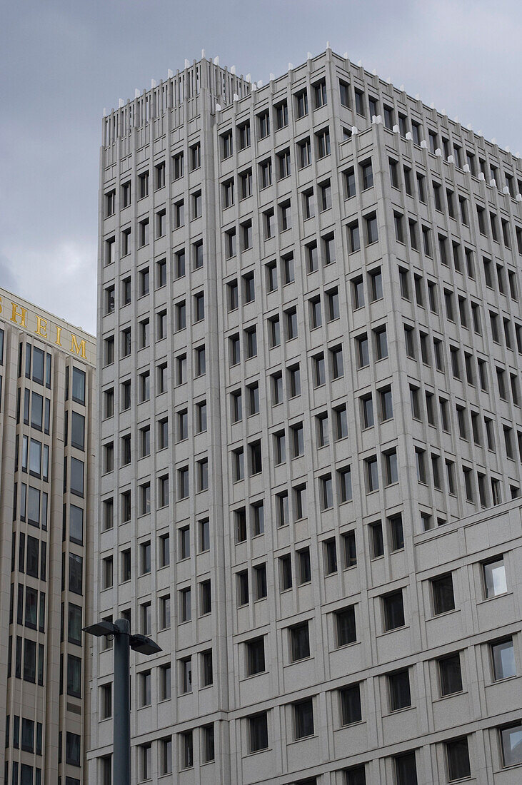 Gebäude am Potsdamer Platz (Potsdam Square), Berlin, Deutschland