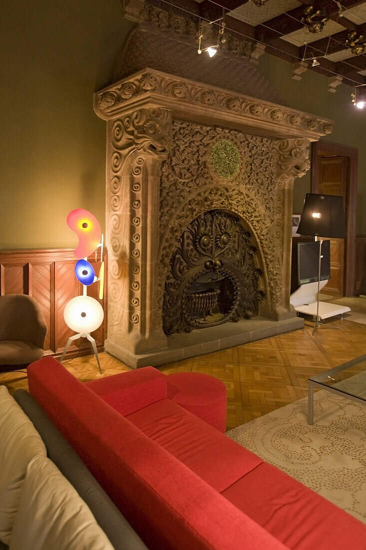 Barcelona, Passeig de Gracia, Designer Kaufhaus  Vincon, Interieur