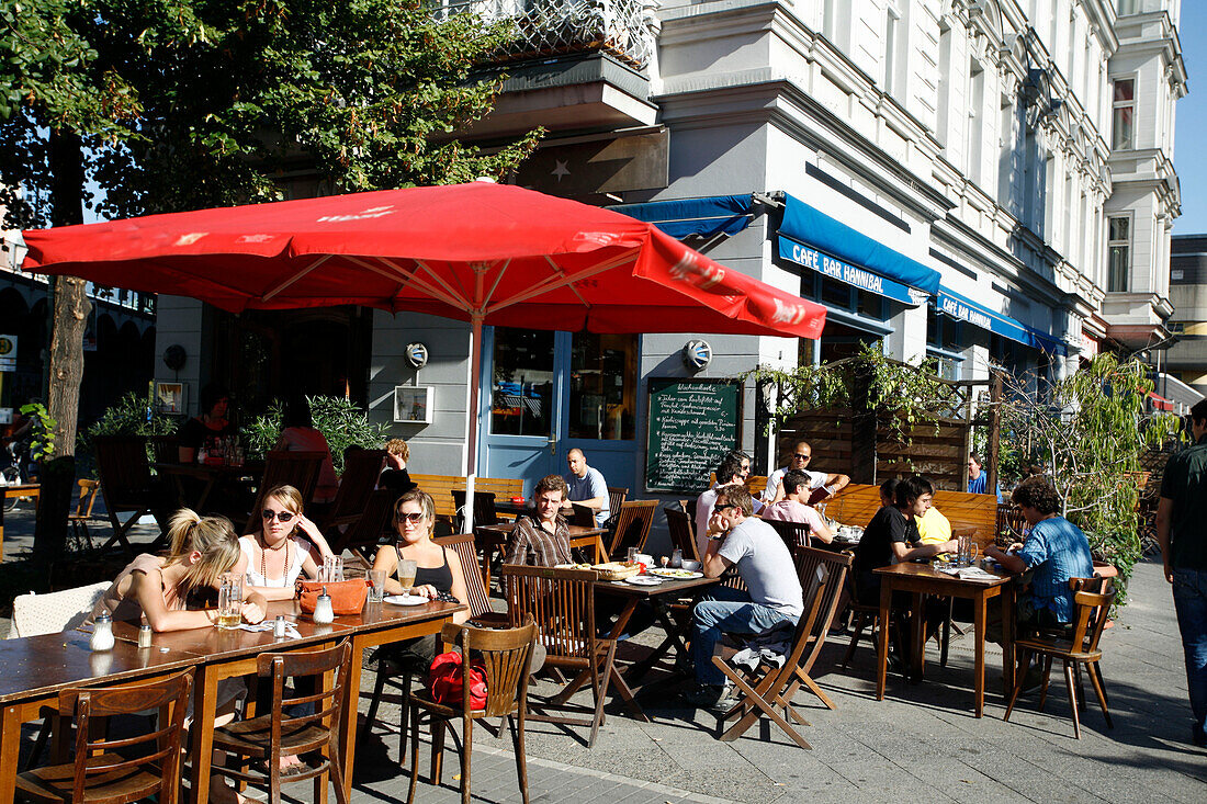 Berlin Kreuzberg Bar Cafe Hannibal outdoors