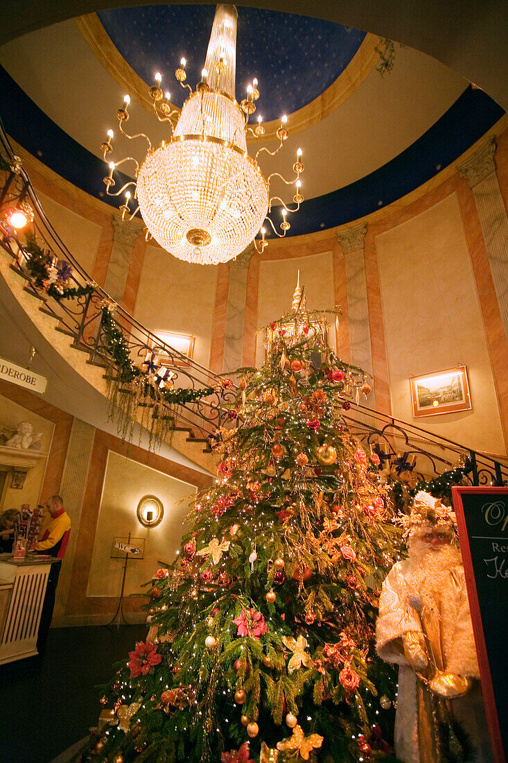 Berlin, christmas tree in  opera palais
