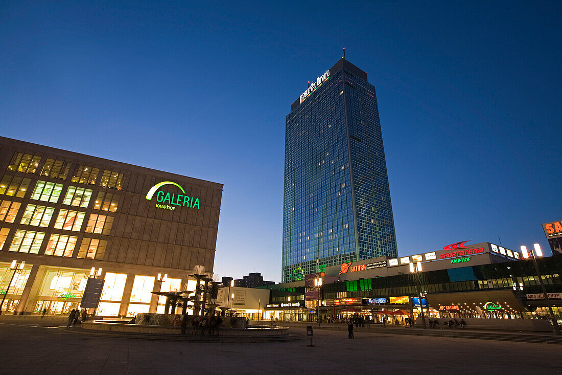 Berlin Alexenderplatz Galleria Kaufhof