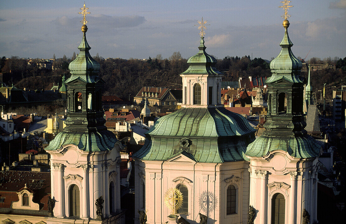 St Nicholas Kirche  Prag Tschechien Europe