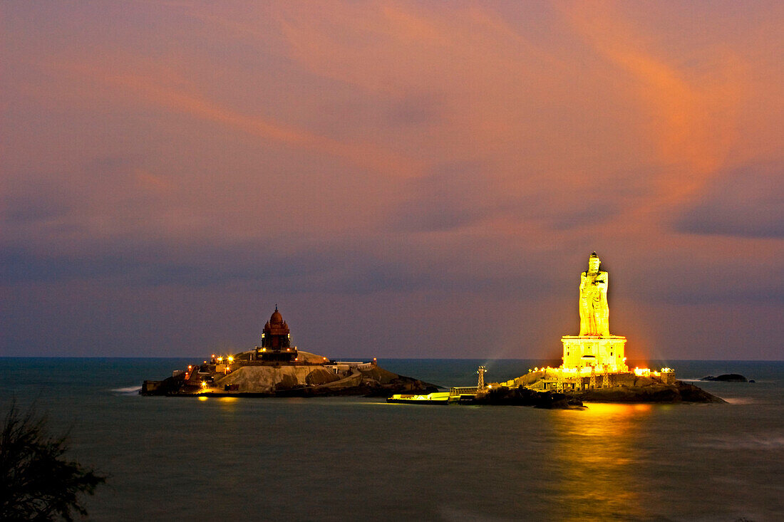 Suedindien Tamil Nadu Kanyakumari Thiruvalluvar Statue