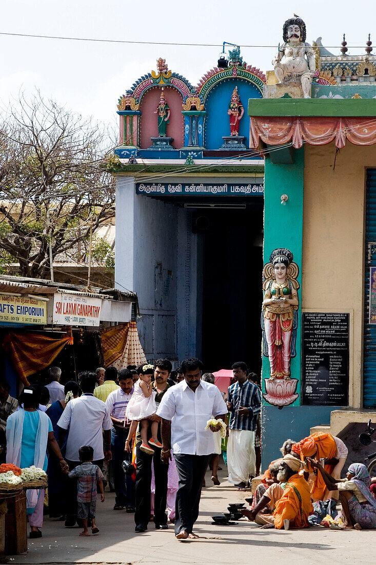 South India Tamil Nadu Kanyakumari temple