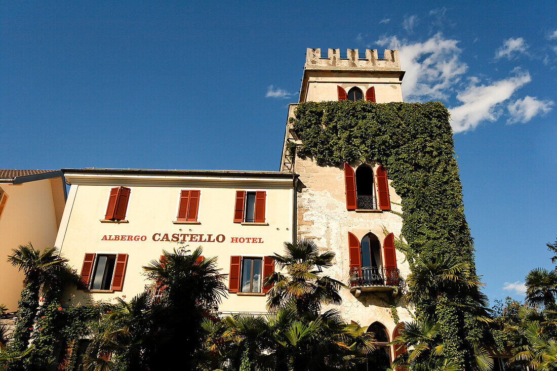 Switzerland, Ticino, Ascona, Promenade Albergo Castello Hotel