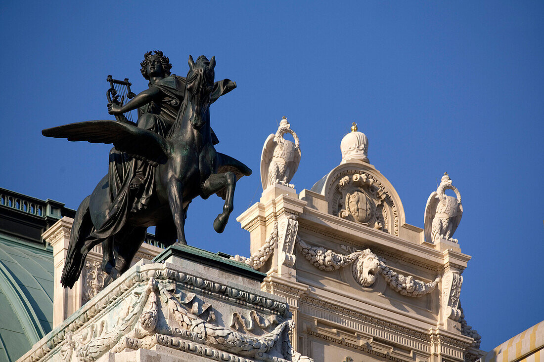 Vienna Opera house Detail sculpture