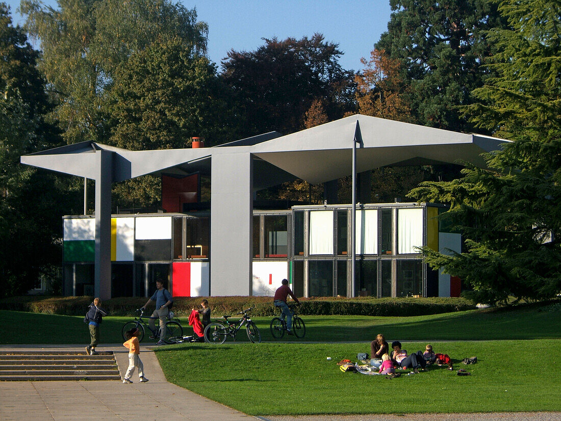 Switzerland Zuerich, Corbusier house , near lake Zurich