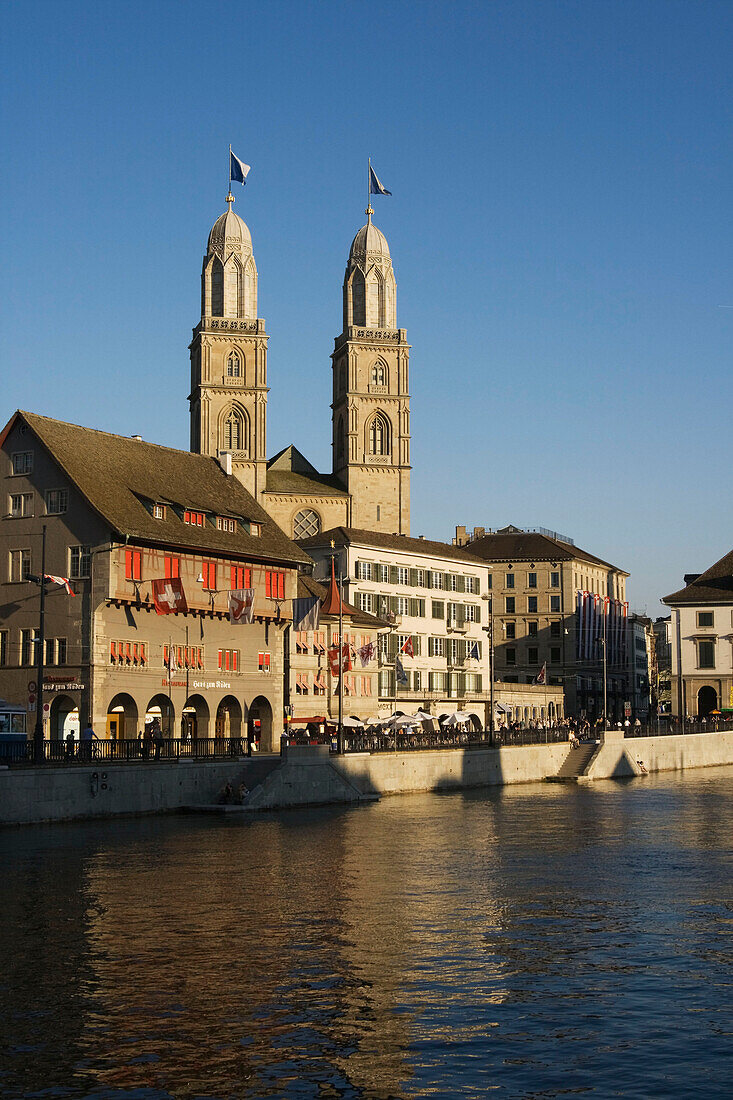 Switzerland Zurich, Grossmunster, kathedral