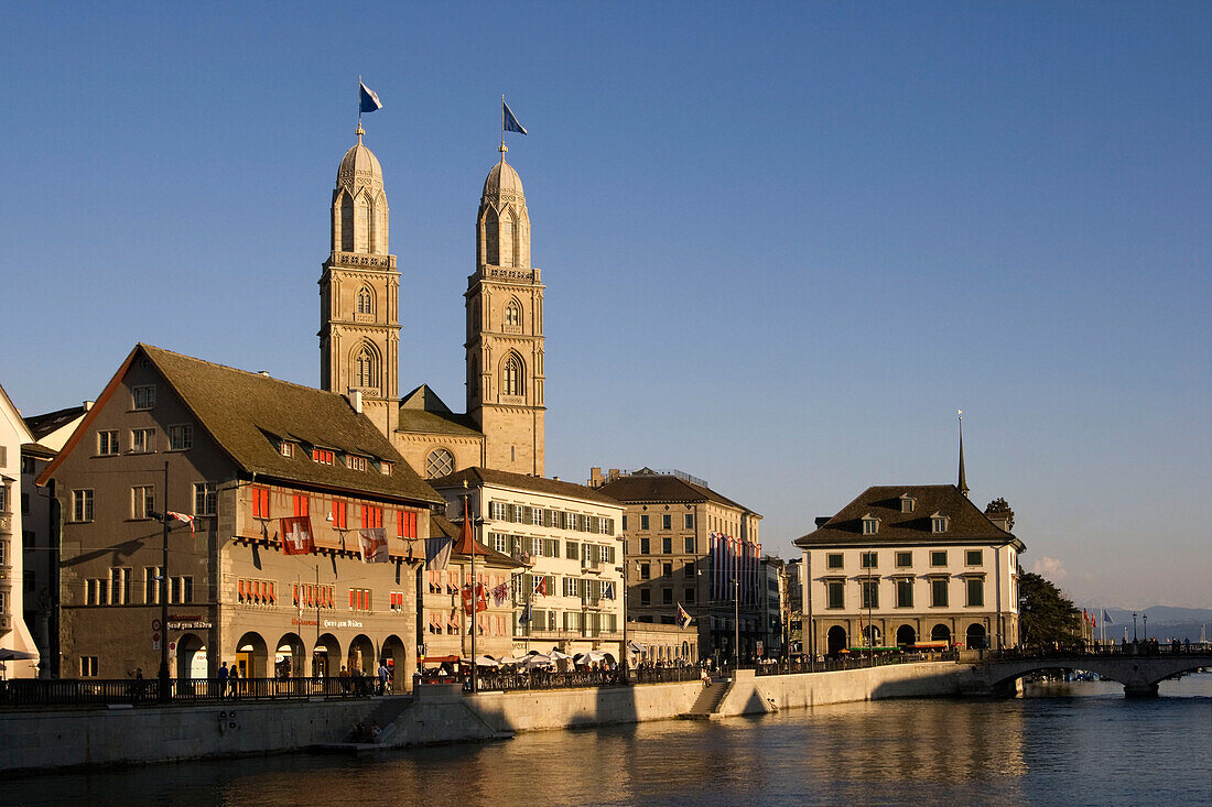 Switzerland Zurich, Grossmunster, kathedral
