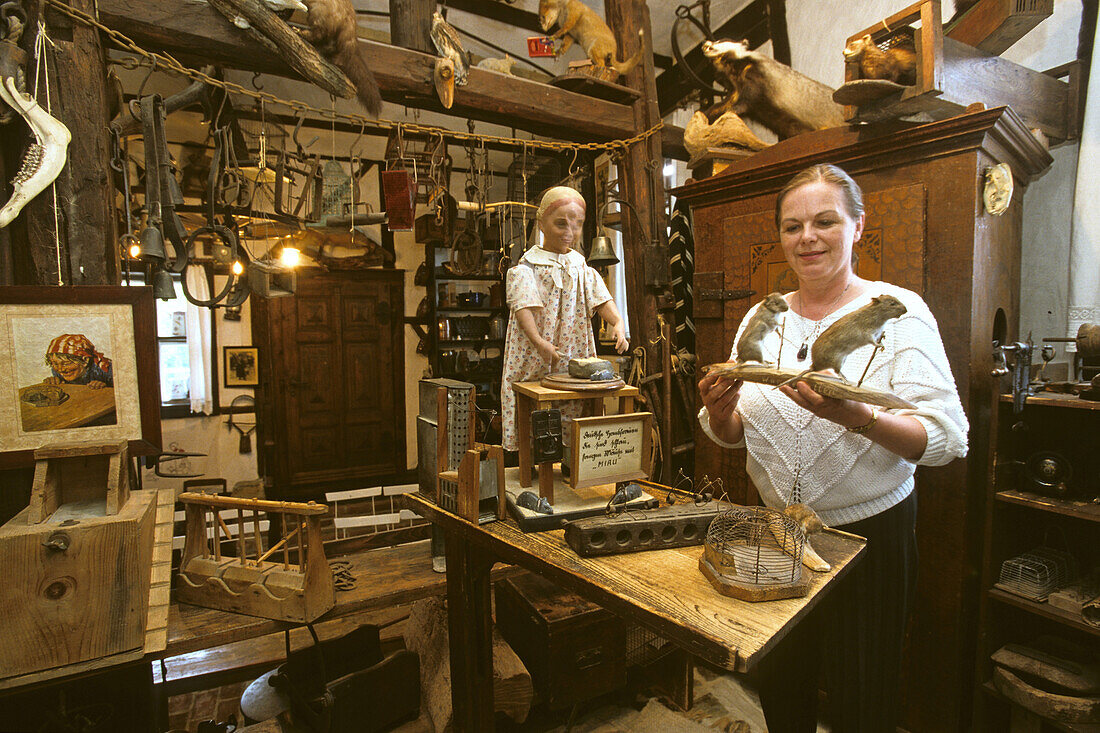 Mausefallen, Museum, Mausenfallenmuseum, Güntersberge, Sachsen-Anhalt, Harz