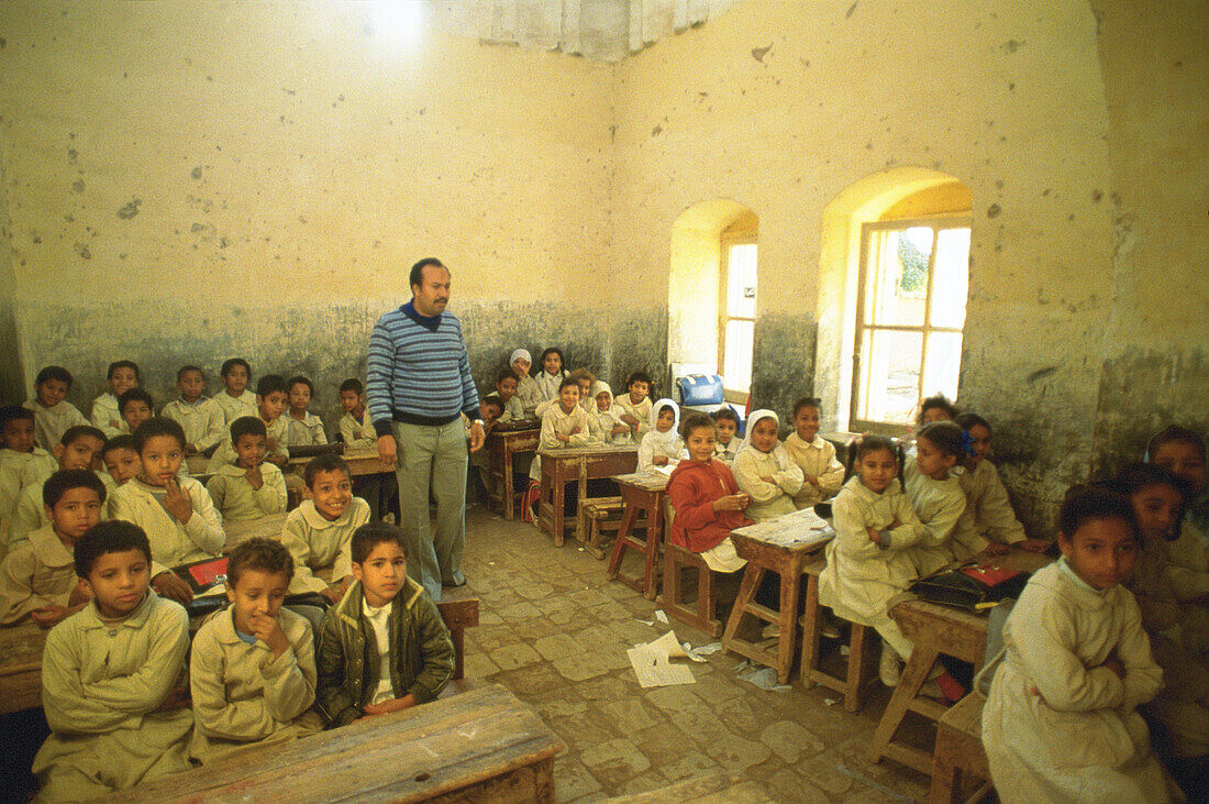 Primary school. Luxor. Egypt