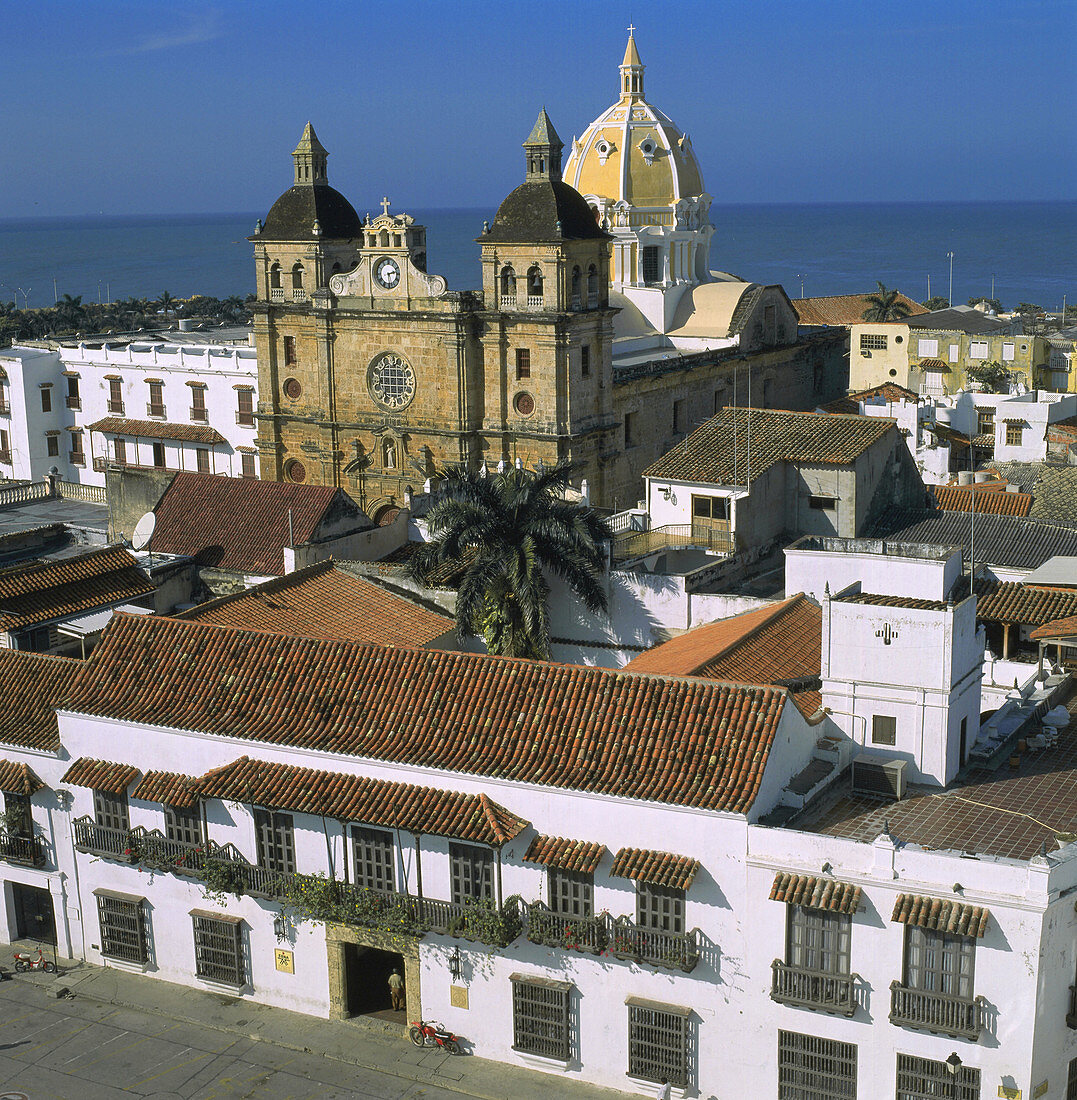 Kirche San Pedro Claver. Cartagena de Indias. Kolumbien