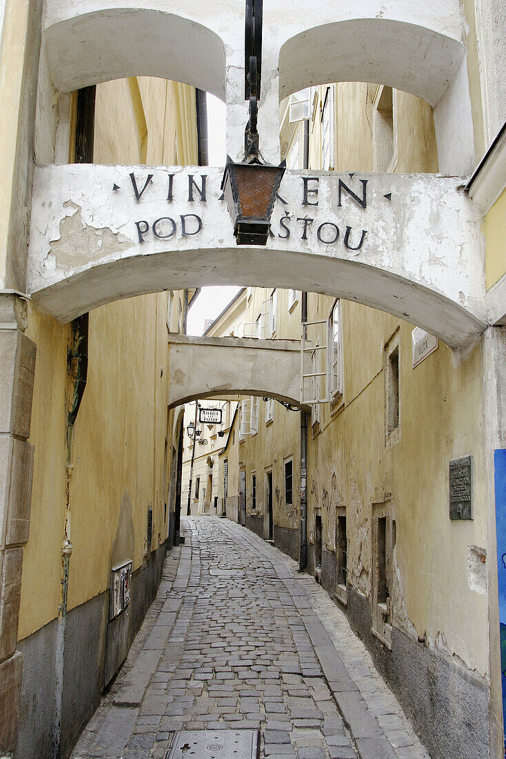 Bastova street. Bratislava. Slovakia.