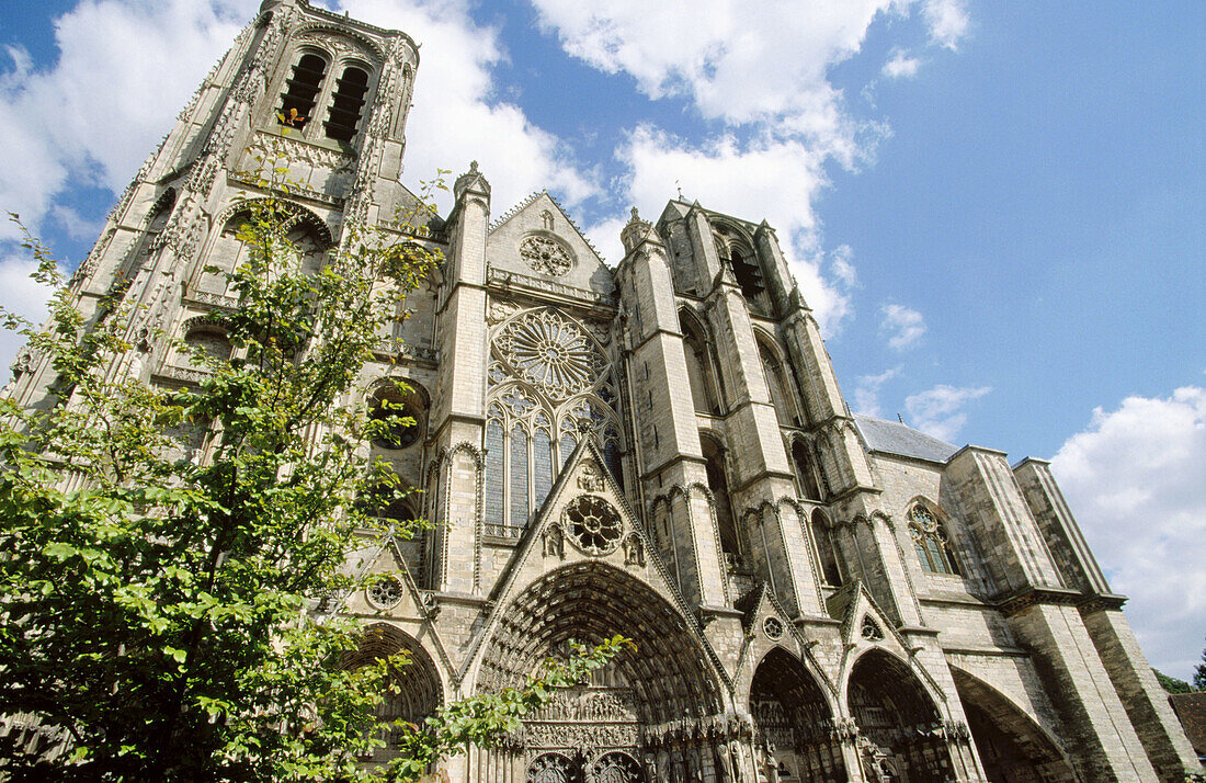 Saint-Etienne Cathedral. Bourges. Cher. Centre. France