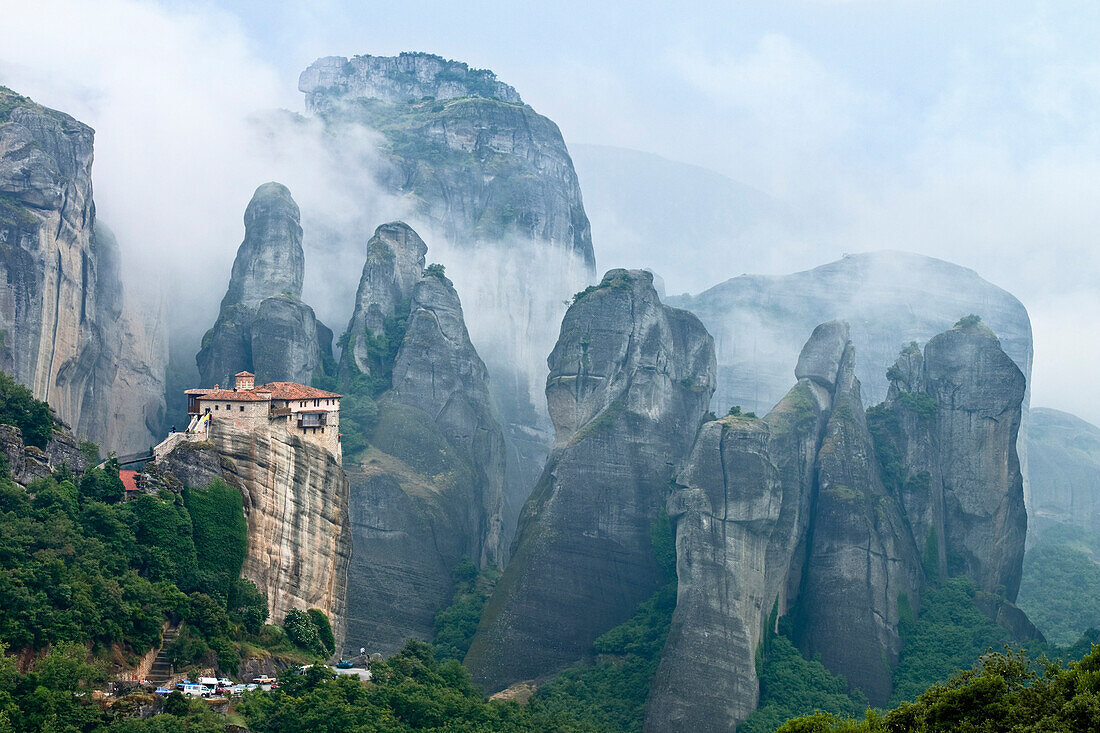 Meteorakloster Russanu, Meteora, Griechenland, Europa