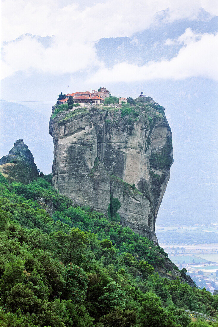 Monastery Aghia Trias, Meteora, Greece, Europe