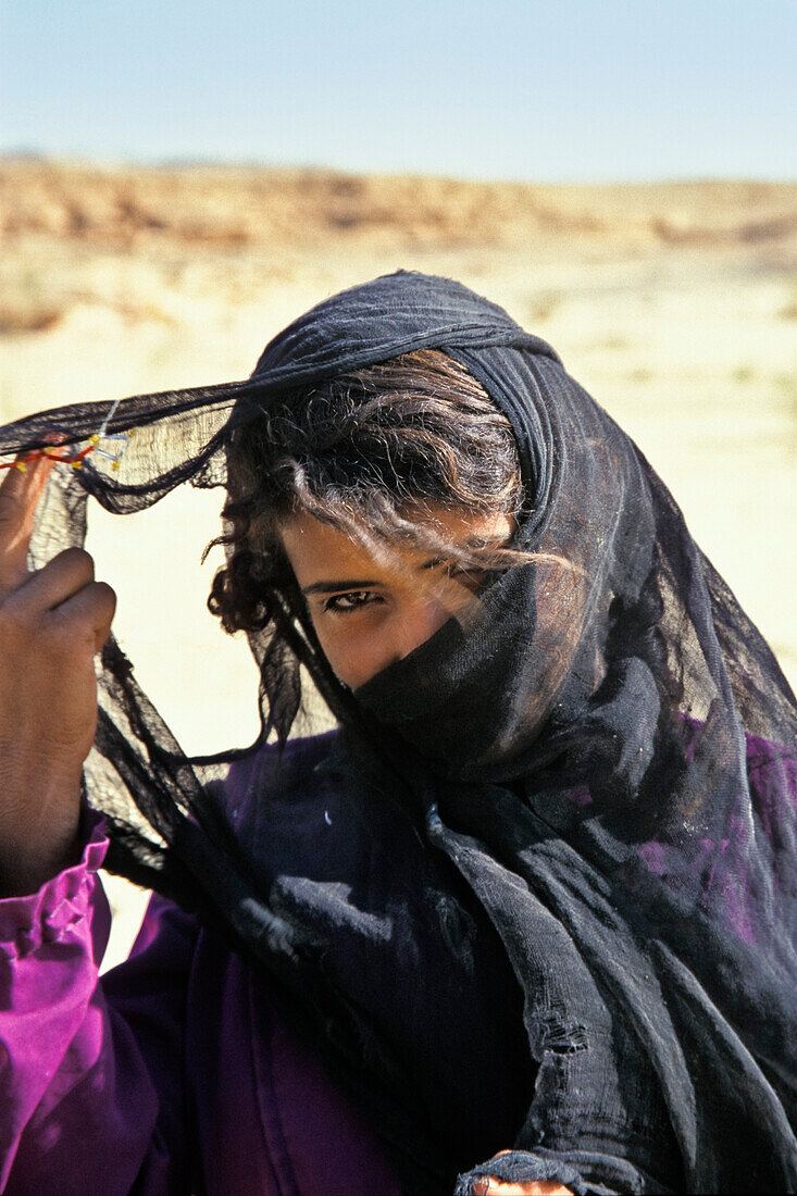 Beduinen-Mädchen, Ägypten, Nord-Afrika