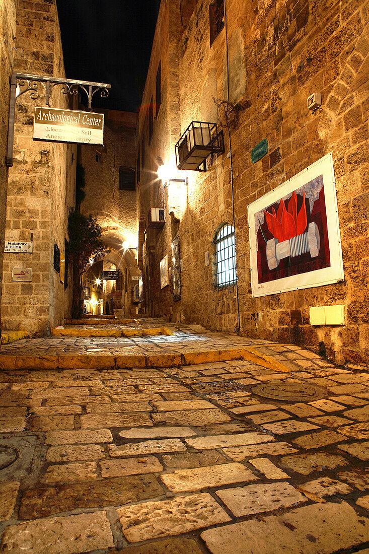The ancient port city of Jaffa, Tel Aviv, Israel