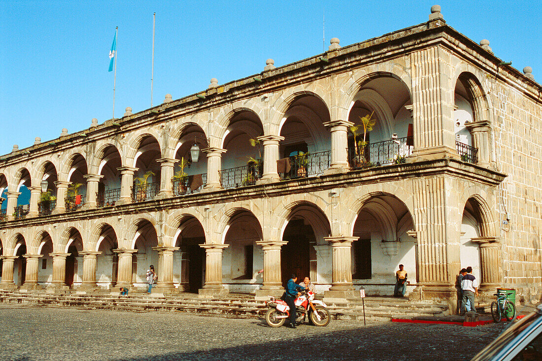 Palacio Municipal (town hall). Antigua Guatemala. Sacatepéquez department, Guatemala