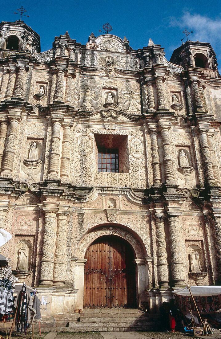 Church of Santo Domingo. San Cristóbal de las Casas. Chiapas, Mexico